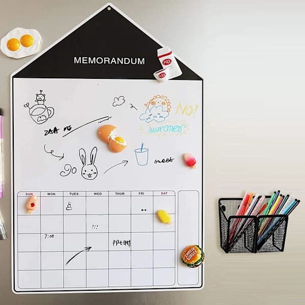 TORUBIA Magnetisk Net Penholder, Skrivebordsorganisator til Penne, Whiteboard, 1 stk