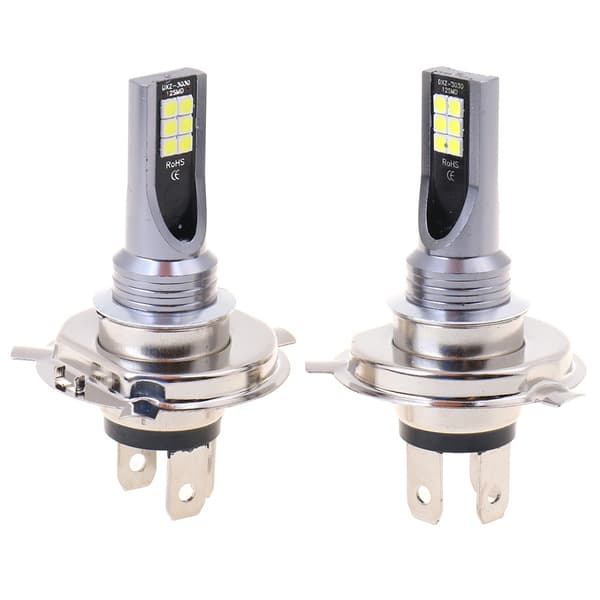 2X H4 200W 12000LM LED Bil Tåkelys_BRA