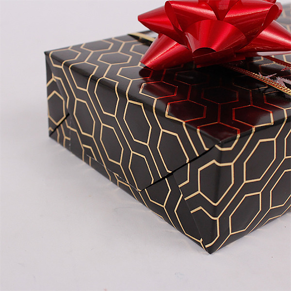 Presentinslagning, julklappspapper, 10 stycken 50 * 70cm (kort * 2 + stjärnhimmel * 2 + ananas * 2 + hexagon * 2 + roséguld * 2)