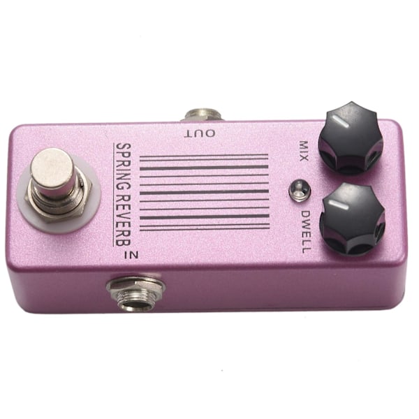 MP-51 Spring Reverb Mini Single Guitar Effekt Pedal True Bypass Guitar Dele & Tilbehør