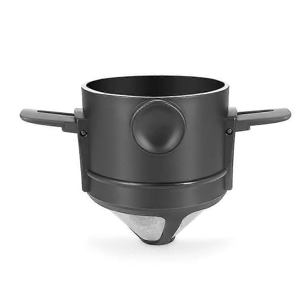 Genanvendelige Kaffefiltre Holdbare Rustfrit Stål Holder Mesh Tragtkurve