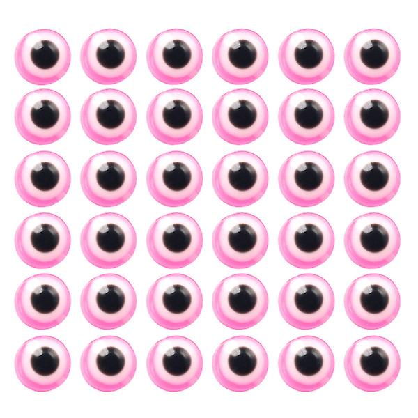 100 st Plast Ögonglobspärlor Avståndshängen Smyckenstillbehör för armbandshantverk (rosa)Rosa0,8*0,5*0,5cm Pink 0.8*0.5*0.5cm