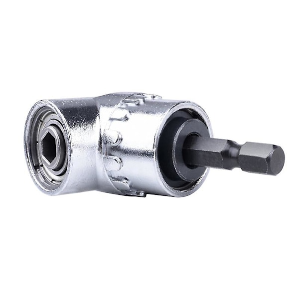 105 Graders Vinkelskruvmejsel Socket Adapter Justerbar 1/4 tum Hex Bit