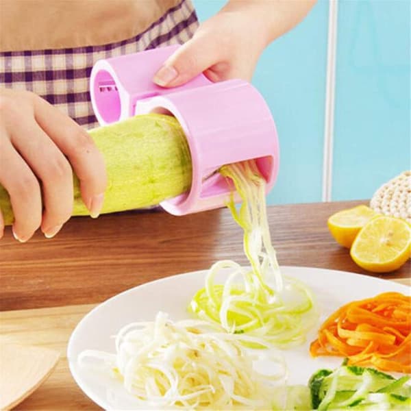 Creative Spiral Double Head Grater with Sharpener Kitchen Utensils