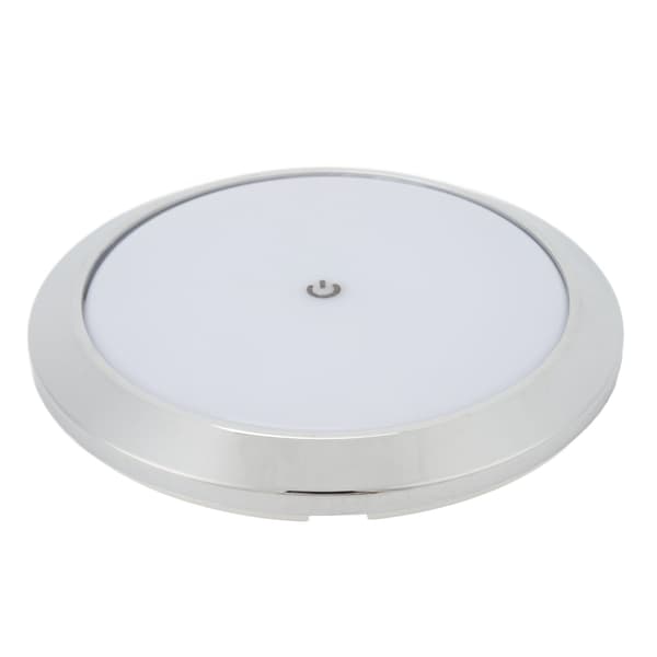 7 inch RV Touch Reading Light Ceiling Lamp Energy Saving LED Interior Lamp Panel Step Light for RV Yachts DC 12V