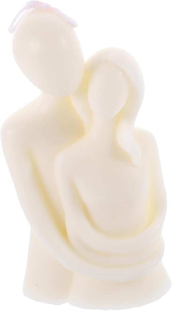 Romantic Hugging Couple Scented Candle Decor Soy Wax Aromatherapy Candle