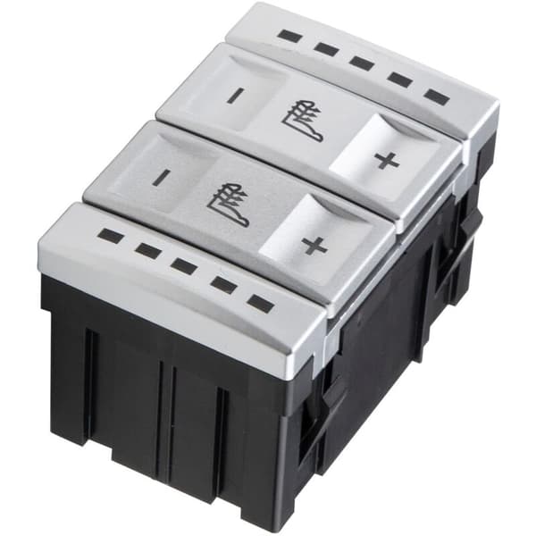 Seat Heater Control Button Compatible with Galaxy MK3 S-MAX Mondeo MK4 6M2T19K314AC BS7T19K314AB Silver