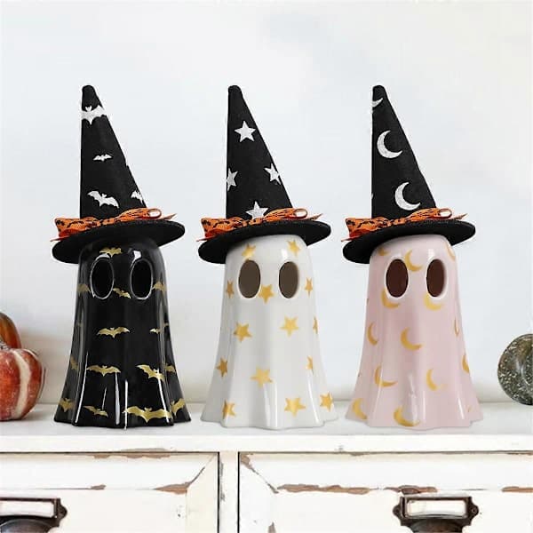PCS Spøkelse Halloween Dekor Halloween Spøkelsesdekorasjoner[YJD]