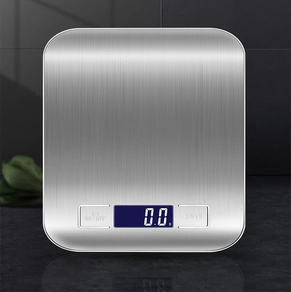 Digital elektronisk köksvåg för kaffe, matlagning och bakning, hög precision, LCD-skärm, multifunktionell