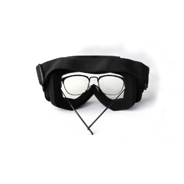 Aftagelige Motorcykelbriller, Unisex Motorcykel Racing Goggles Øjenbeskyttelsesbriller Udendørs sportsbriller Skimasker