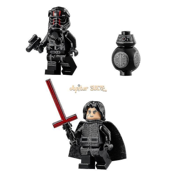 Byggeklosser Black Tie Warrior Modell Byggeklosser Sett Barn Gaveleker Barn Gutter Jenter
