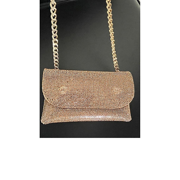 Kvinders Håndtaske Aftentaske Luksus Fest Brude Clutch Dame Galla Bryllup Pung Blå