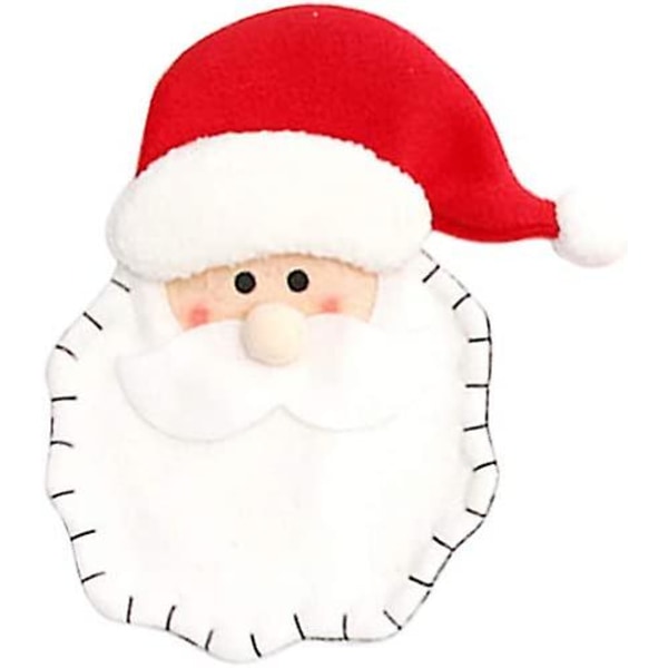 3-pack Julbestickshållare Julfickbestick Julbord Dekoration (tomte)