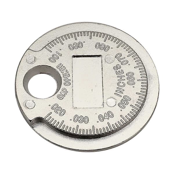 Spark Plug Gap Gauge Tool - Wire Spark Plug Measuring Tool Scale from 0.020 inch to 0.10