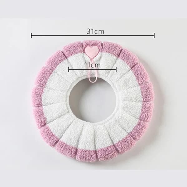 Toalettsitsöverdrag 4-pack – Varmt stretchmaterial, universal, tvättbart