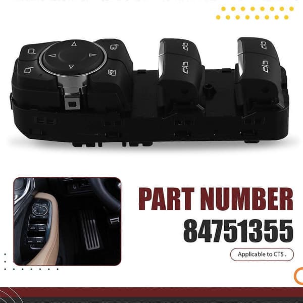 84751355 Window Lifter Control Glass Lift Control Button for CT5