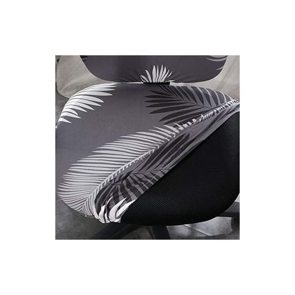 Stretch Office Chair Cover - Washable and Removable - Scratch Resistant - Easy Installation with Elastic Band