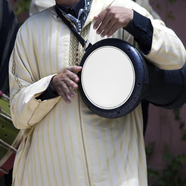 10-inch Universal Polyester Drum Skin, White Drum Head for Drum Set