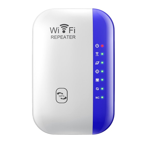 300mbps Mini Wifi Booster SupportFlere enheder Grundlæggende internetapplikationerBlueEU Blue EU