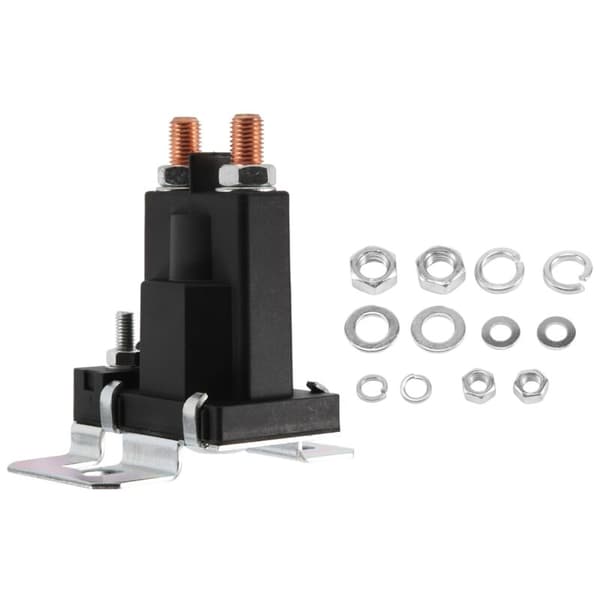 Dobbelt startbatteri isolatorrelé 4 terminaler 500A 12V for bilstrømbryter