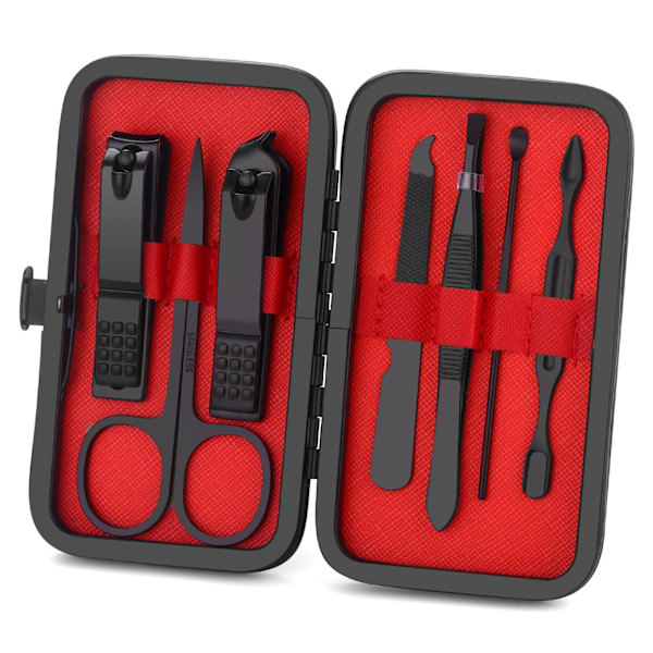 7st Nageltrimningsset, personlig nagelklipparset, dekorationsnaglar, professionellt fottrimningsset, herrtillbehör