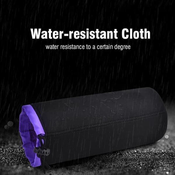 Caden Shockproof Protective Camera Lens Pouch with Drawstring for DSLR (XL)