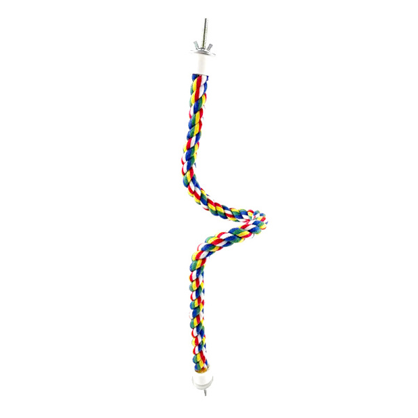 Fugletov Reb Perches Fugle Legetøj Fugle Klatring Reb Masti Legetøj (40cm)
