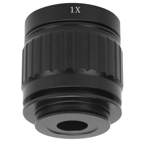 Trinocular Stereo Microscope Camera Adapter 1X 38mm C-Mount Lens