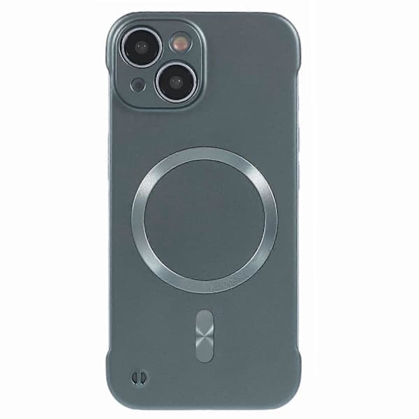 Case for iPhone 13 Compatible with MagSafe Hard PC Frameless Phone Case - Green