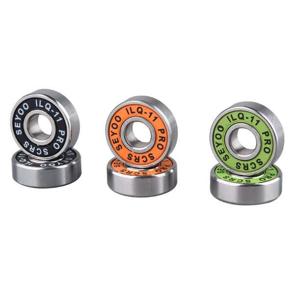 6 dele - Præcision 608 Hjul Skateboardlejer ILQ-11 Højhastighedslejer Dynamisk Drift Skateboardtilbehør