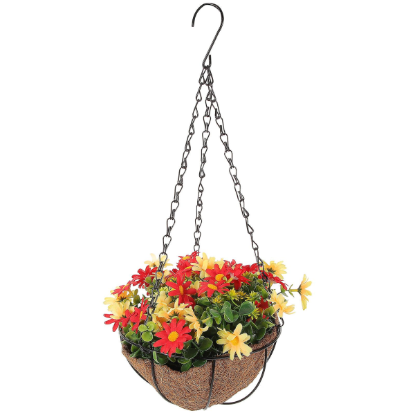 Riippuva Kukkaruukku Riippuva Tekokukka Kori Pihan Riippuva Kukkakoriste Sekalaiset Värit Yksi 50x28cm