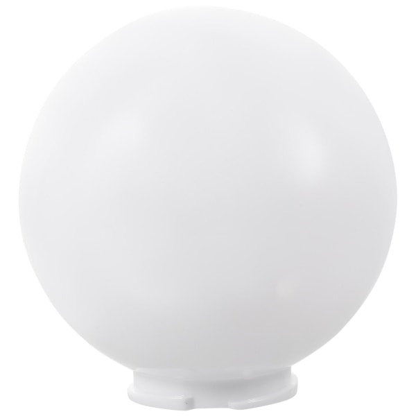 Outdoor Light Globe Lamp Shade Round Lampshade Light Cover For Courtyard Lampshade AccessoryWhite20X