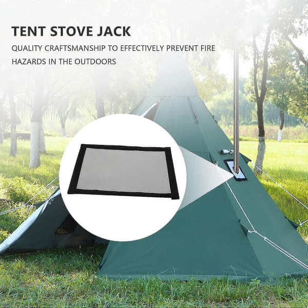 Telttakamiini Jack Eldfast Putkiventtiili Tarvike Yhteensopiva Kangas Camping Bell Teltan kanssa-1