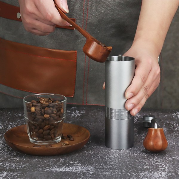 Bærbar Kaffe Kværn Manuel - Espresso Håndkværn Kaffe - Manuel Kaffe Bønne Kværn - Rejse Kaffe Kværn Hånd