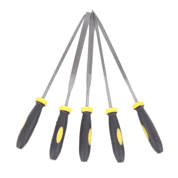 Guitar Saddle Files with Handle for Ukulele Banjo Fret Wire