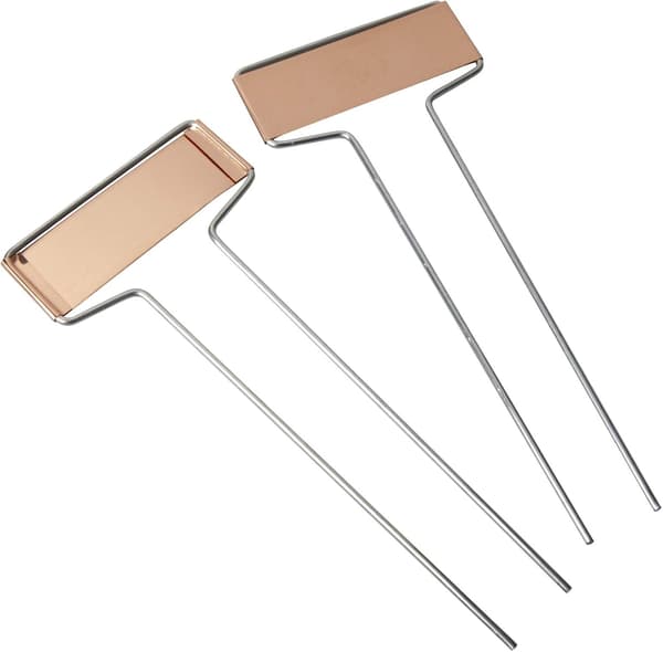 10-pak Kopparväxtmärken 6,5 x 25,5 cm