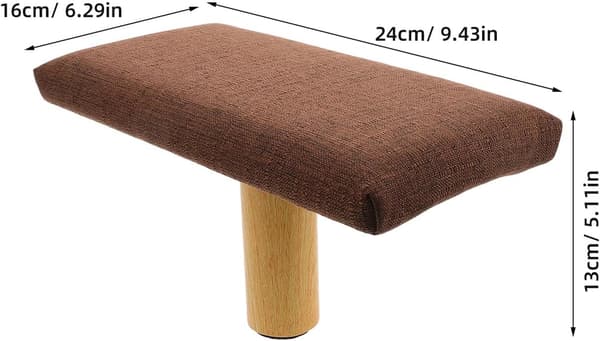 Ergonomic Stool Small Stool with Padded Bench for Meditation and Prayer, Portable Posture Correcting Bench