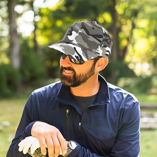 Kamouflage Baseballkepsar, Barnhattar för Barn, Justerbar Snapback Solhatt, Utomhus Solhatt, Sommar Casual Hatt