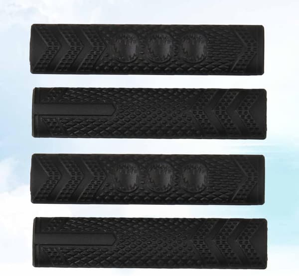 4 stk. silikone cykelbremsegrebsovertræk med slip-on design