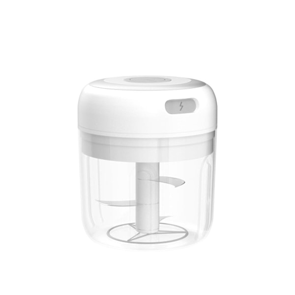 Mini foodprocessor, elektrisk mini hvidløgshakker, minihakker foodprocessor til at hakke grøntsager peber løg hvidløg ingefær krydderi