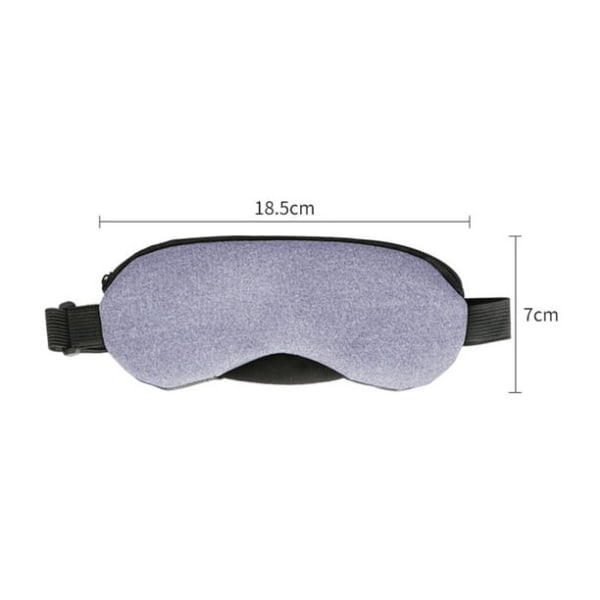 USB-oppvarmet øyemaske Elektrisk Steam Hot Eyes Blindfold med naturlig