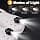 5 stk Hodelykter til Sko, Sommerfugl Charms Tilbehør til Barn Gutt Sko, Clip-on Crocs Hodelykter Lamper Lommelykter med