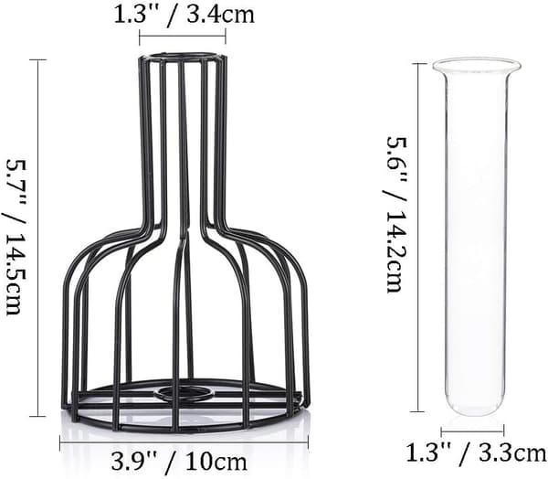 2-pack Mini Vas Set Bordsdekoration Små Vaser