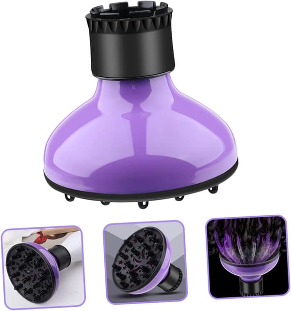 Hair Dryer Diffuser Hood Curly Hair Diffuser Attachment for Hair Dryer