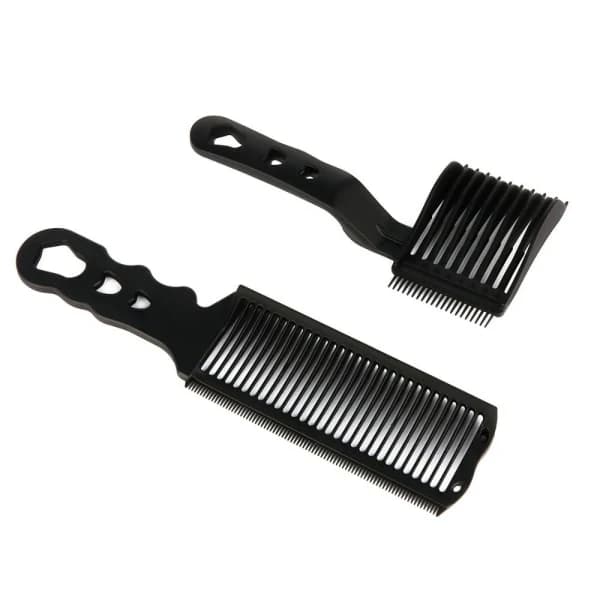 Barber Fade Comb Hårklippekam Buet kam