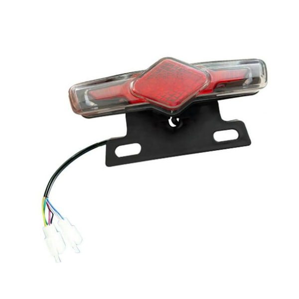 36-60V Elcykel Blinkerslampa Vattentät LED Cykelbakljus Cykeltillbehör