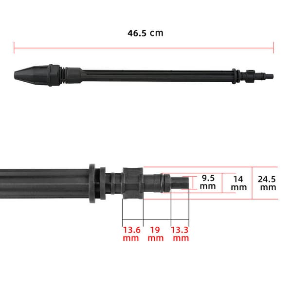 K-serie høytrykkspyler Karcher K2~K7 lotus sprøytestang ro