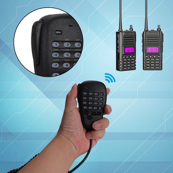 Handheld Microphone with Magnetic Ring for Yaesu FT-8900 OT8G Radio