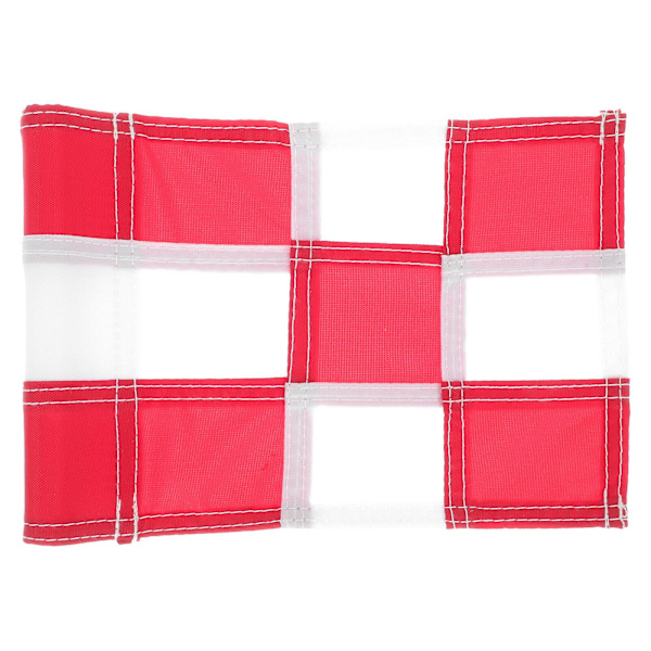 Miniatyr Tågövningsflagga Banflaggor Stiftflaggor Flaggstång Rutig Flagga