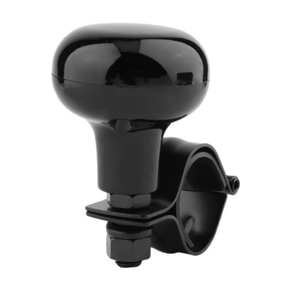 Ratknap til rat, Traktor Græsslåmaskine Knap Spinner Sort Universal Bilrat Knap Tung Spinner Håndtag Bold